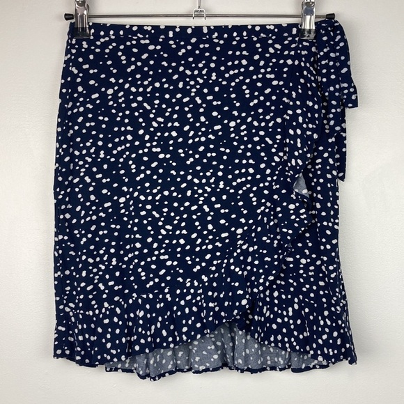 J. CREW Faux-Wrap Mini Skirt - Picture 4 of 8